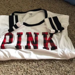 A short sleeve t-shirt dress